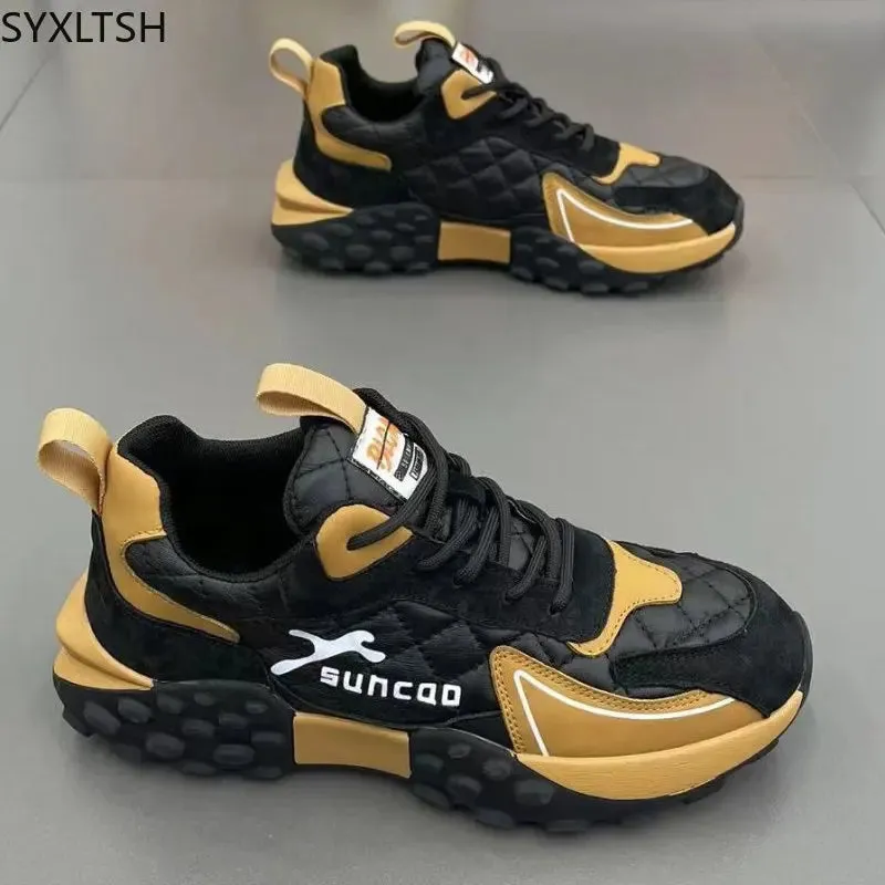 "2024 Men's Chunky Platform Sneakers"