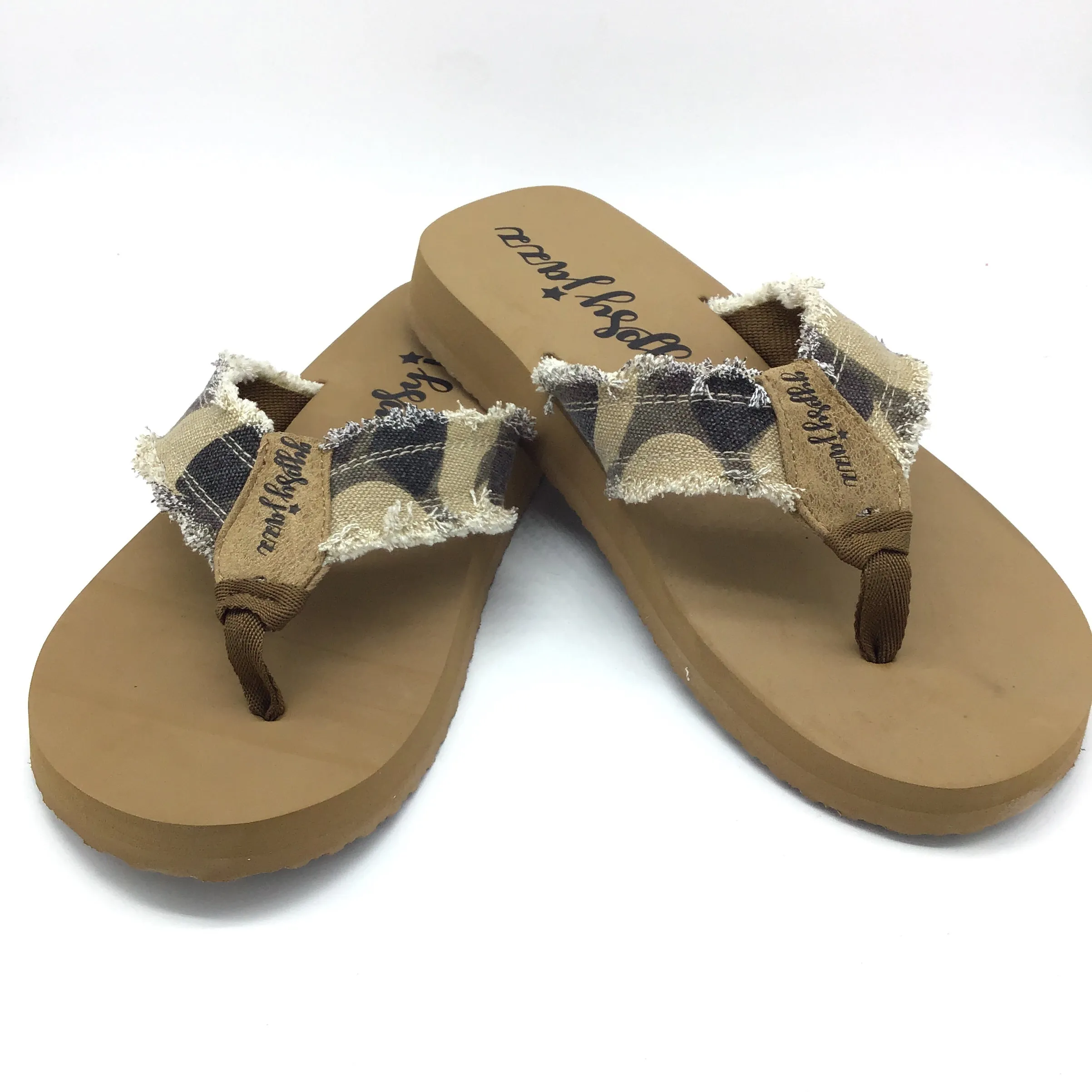 "Encore" By Gypsy Jazz Flip Flop (Tan Camo)