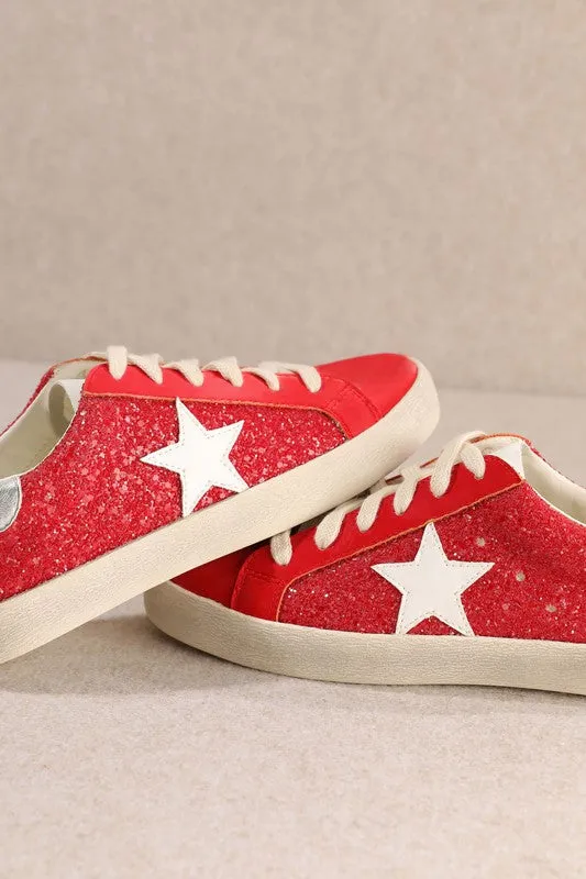 Red Fashion Sneakers