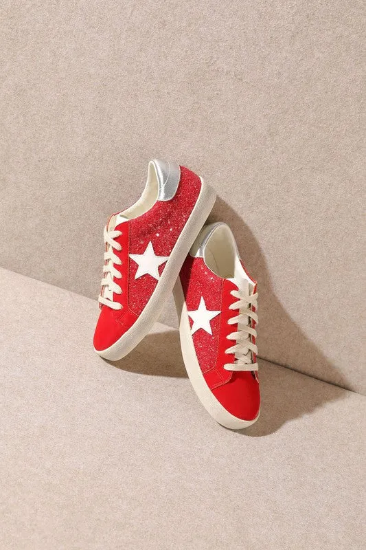 Red Fashion Sneakers