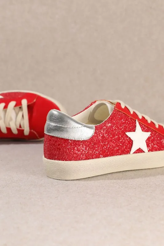 Red Fashion Sneakers