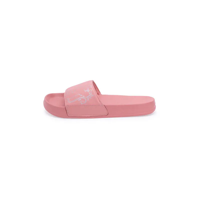 RedTape Women Coral Pink Sunnies Sliders