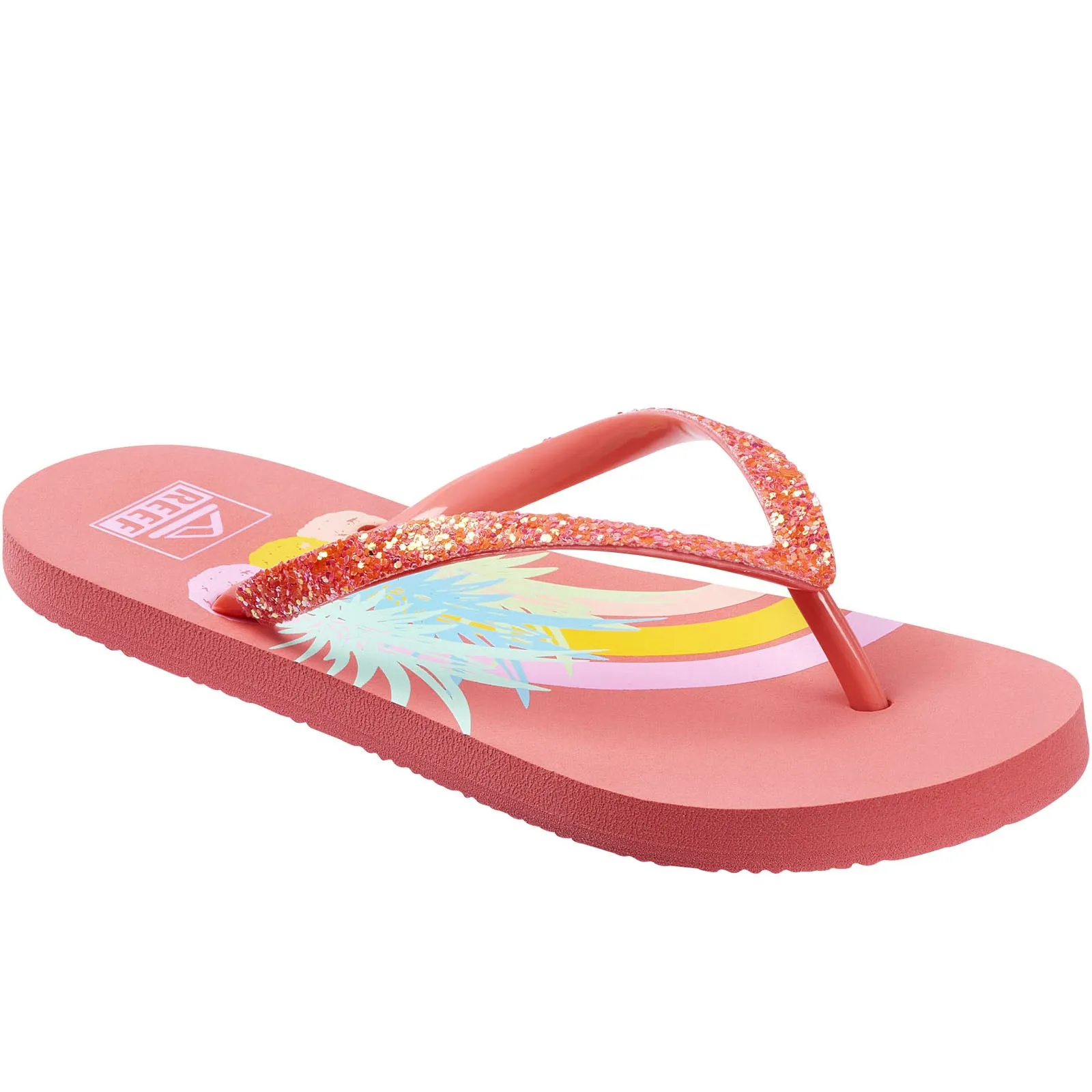 Reef Kids Stargazer Print Flip Flops