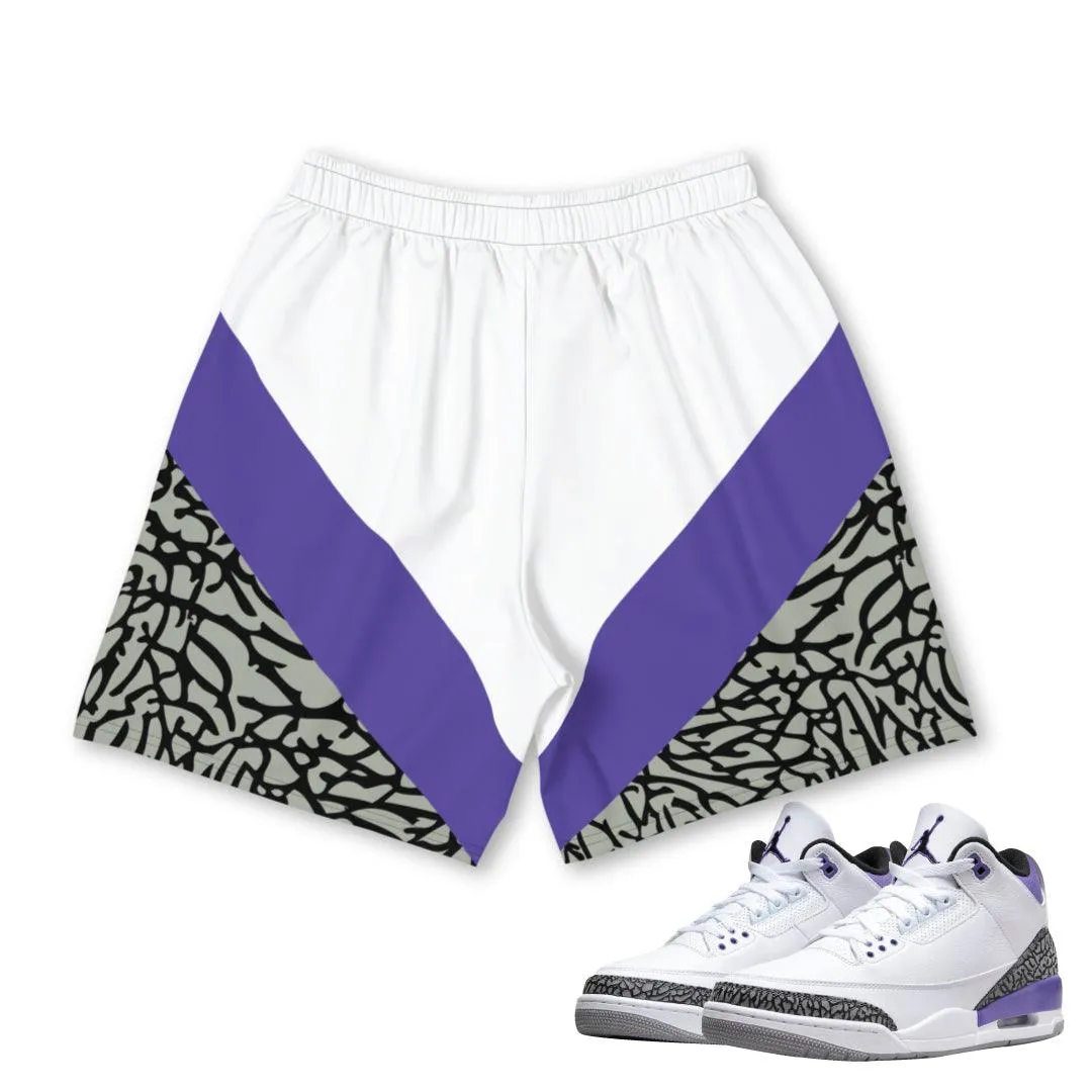 Retro 3 Dark Iris Shorts