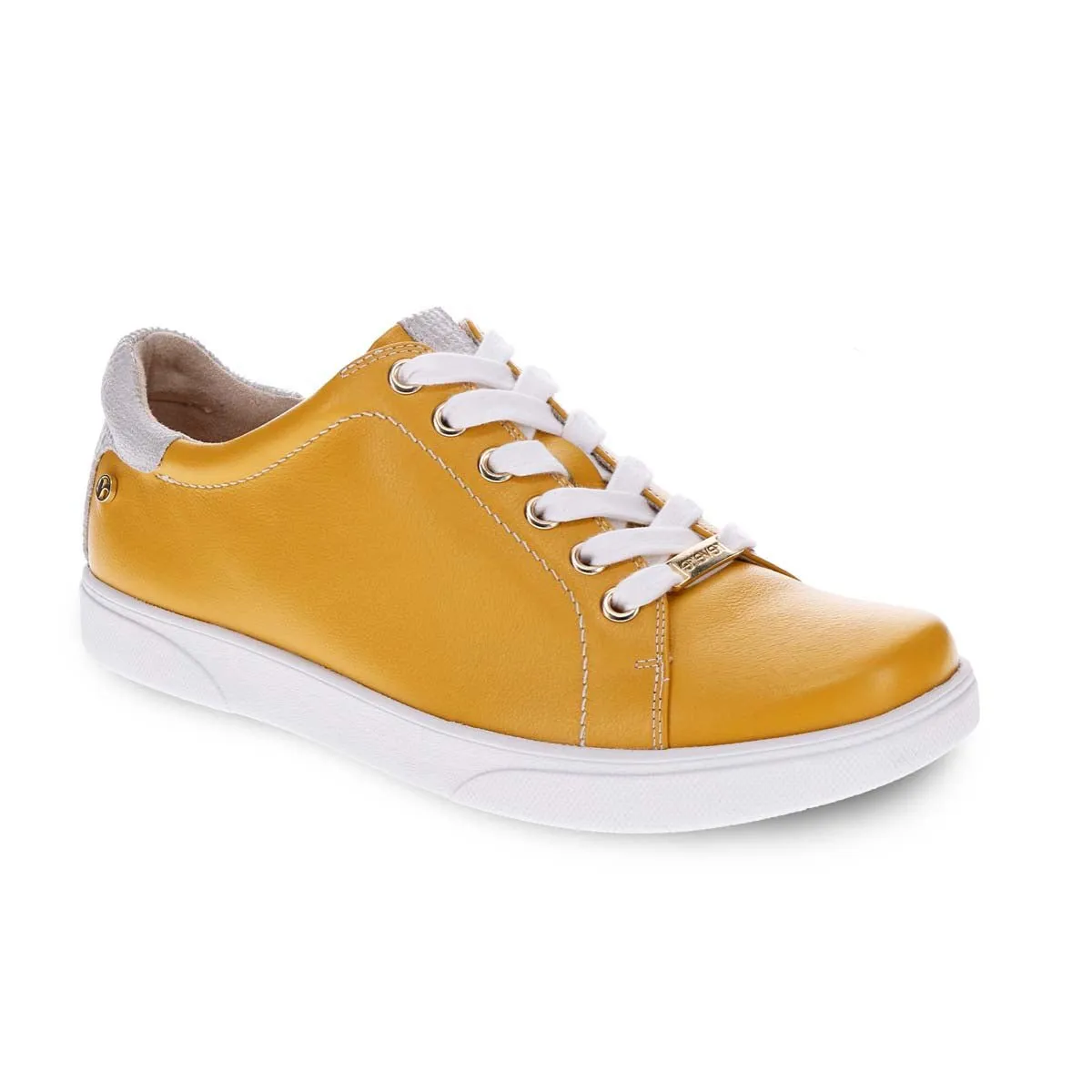 Revere Limoges Women Sneakers In Mustard