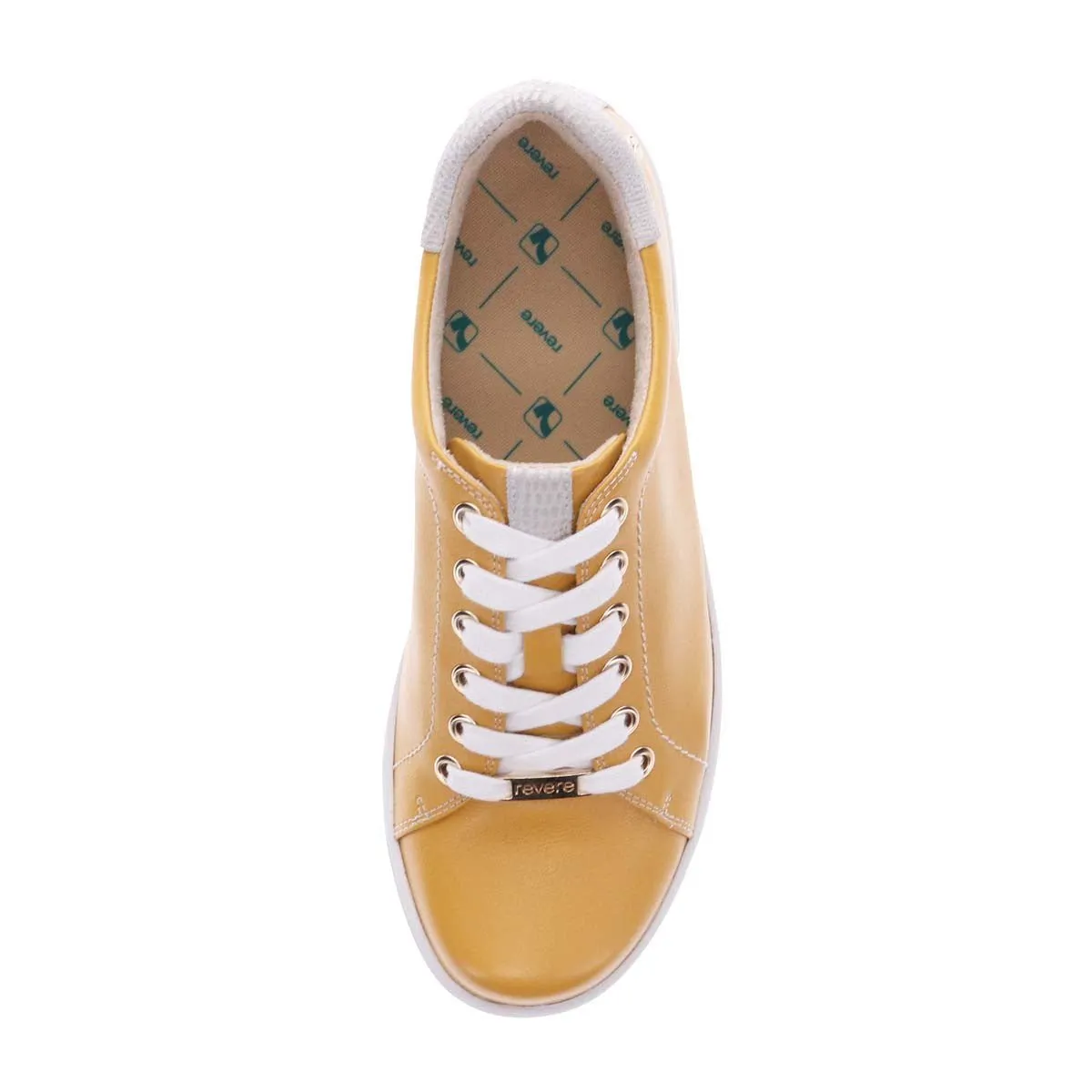 Revere Limoges Women Sneakers In Mustard