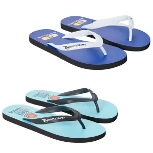 Rip Curl Mens Foamies Bloom Open Toe Flip Flops