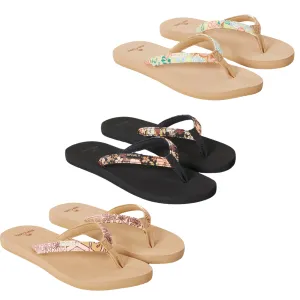 Rip Curl Womens Freedom Bloom Open Toe Flip Flops