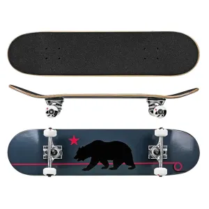 Roller Derby Deluxe Series Cali Bear Skateboard