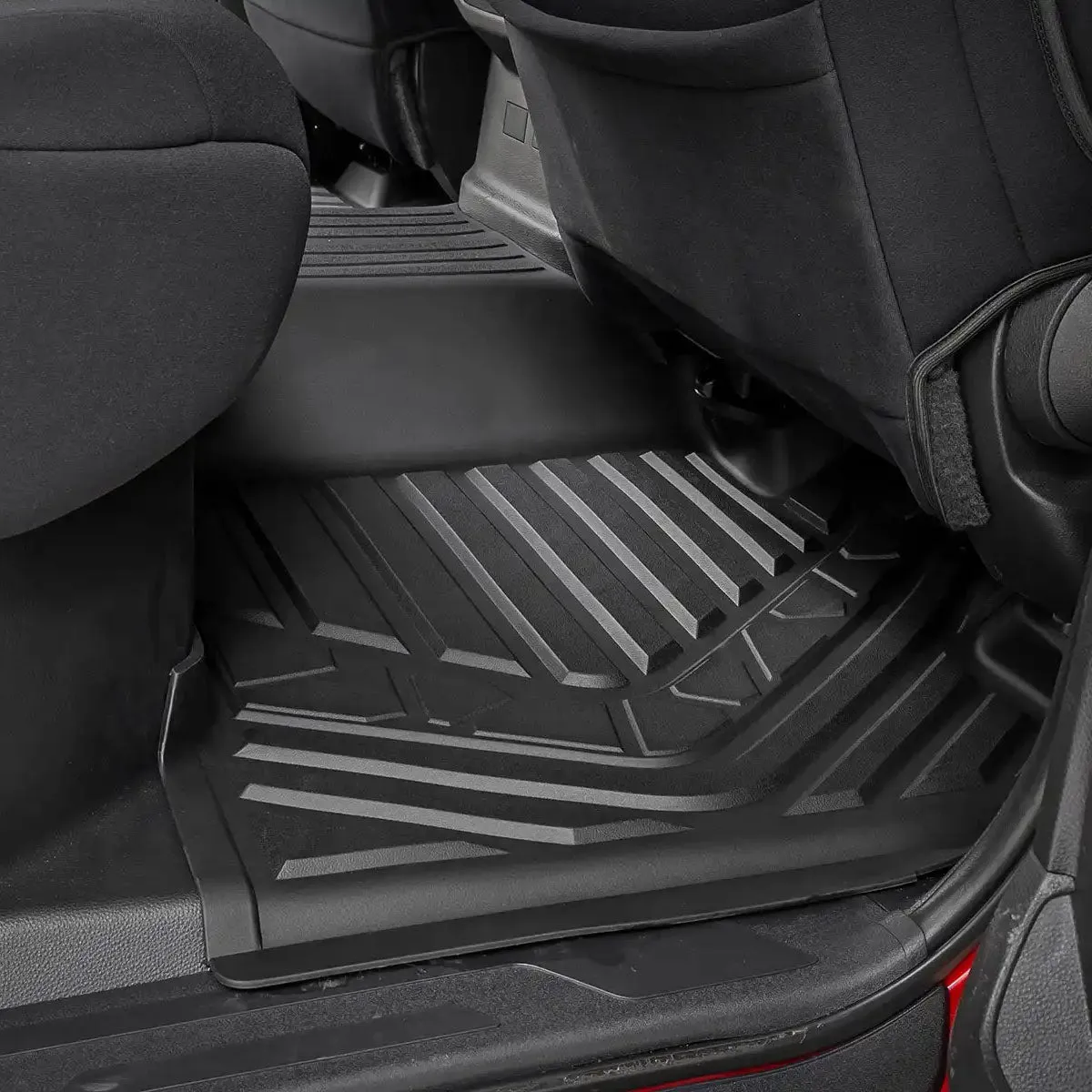 Rough Country Flex Fit Floor Liners | 2022-2025 Toyota Tundra