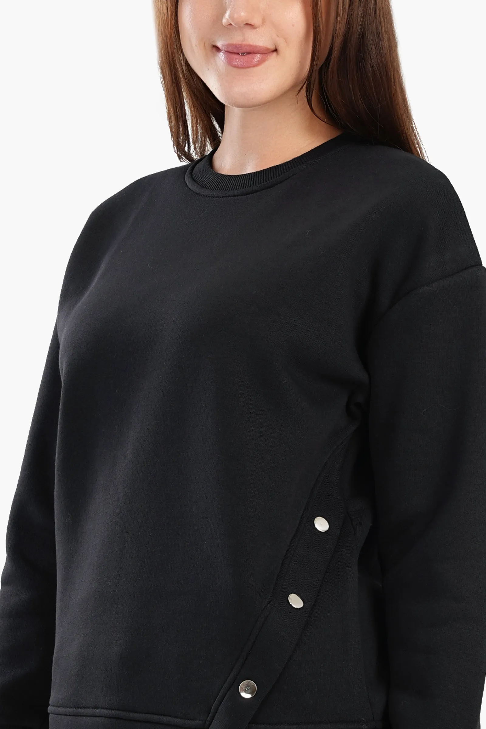 Round Neck Lounge Sweatshirt