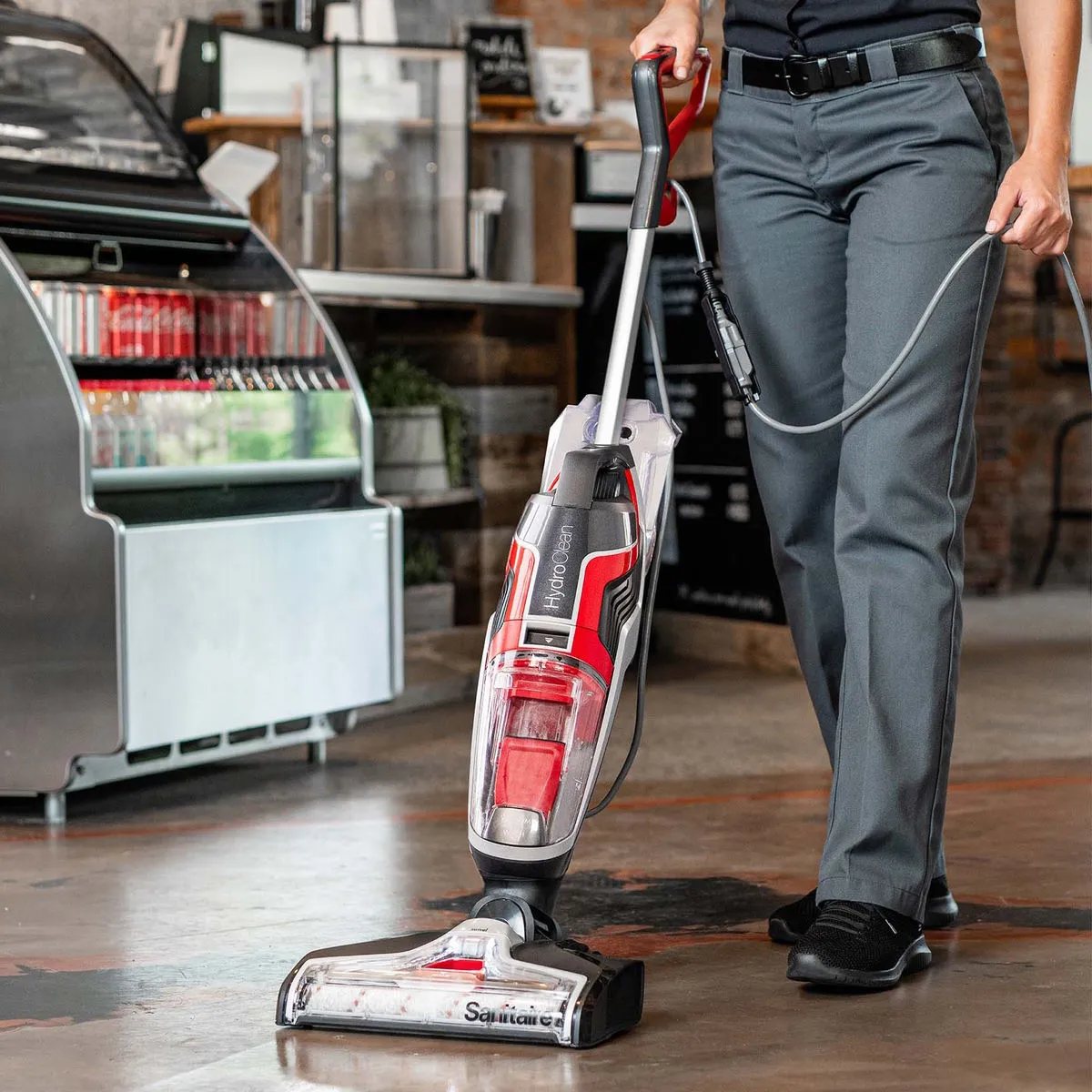 Sanitaire® HydroClean® Hard Floor Washer & Upright Vacuum