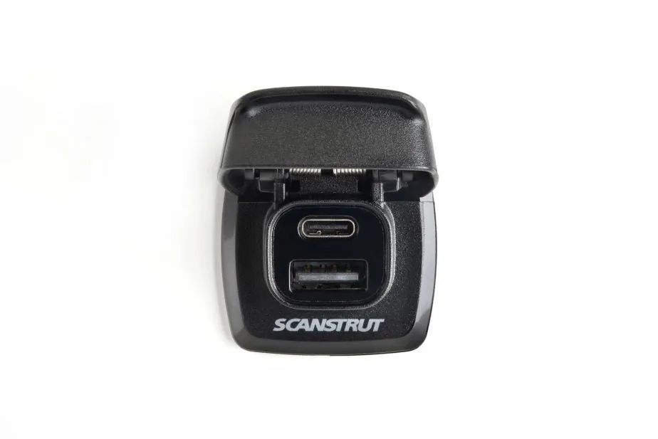 Scanstrut – Flip Pro – Dual USB Socket – (SC-USB-F1 ) and Bracket