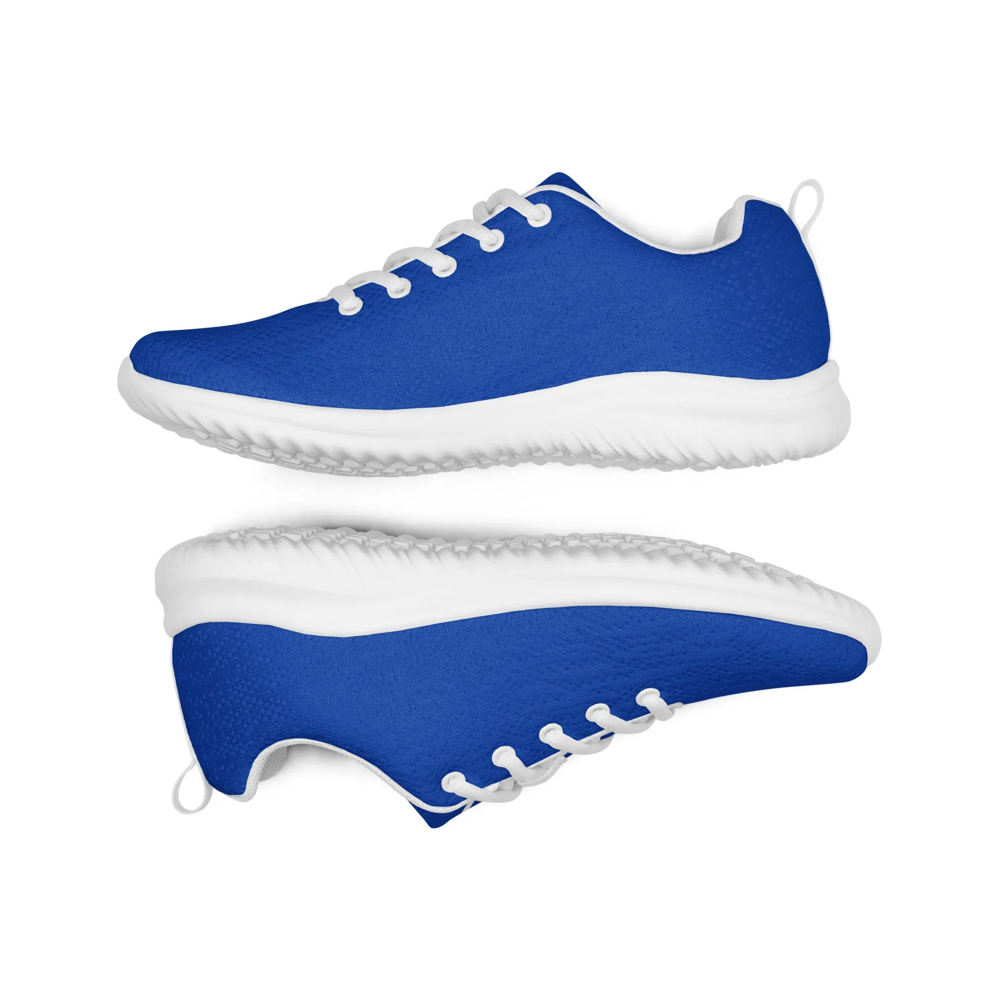 Sixty Eight 93 Logo White Blue Men’s Athletic Shoes