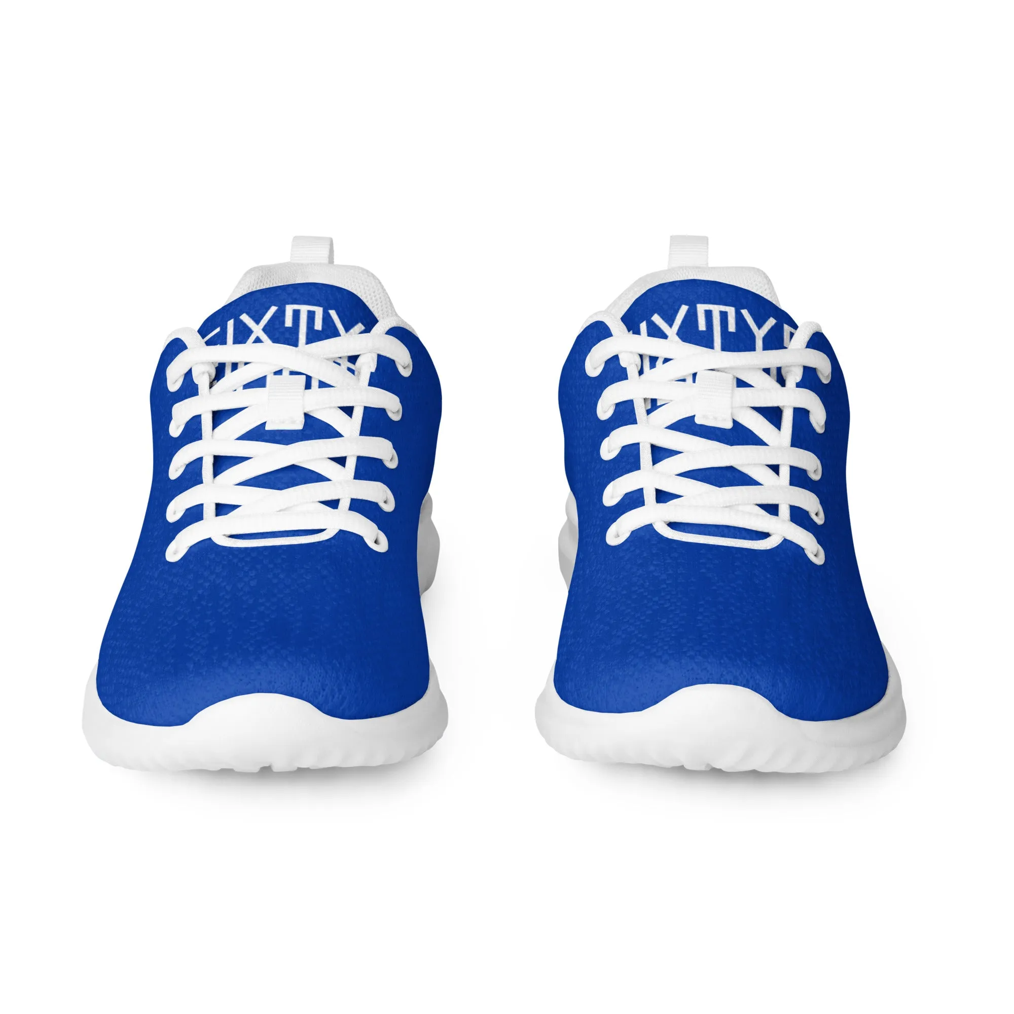 Sixty Eight 93 Logo White Blue Men’s Athletic Shoes