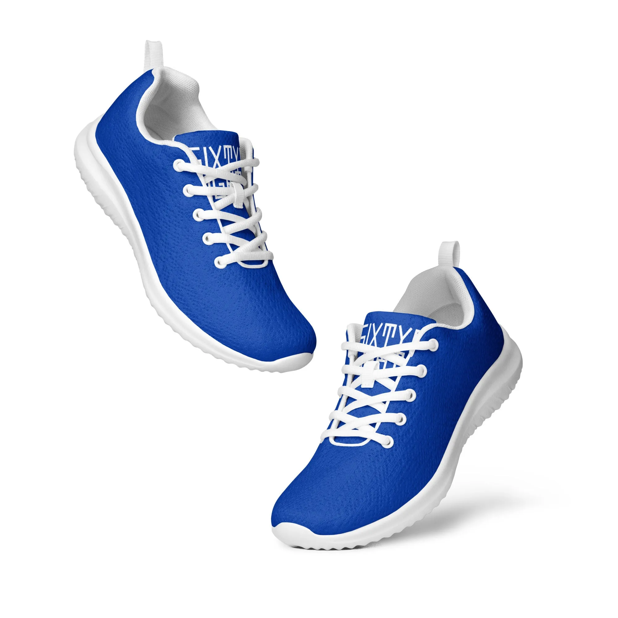 Sixty Eight 93 Logo White Blue Men’s Athletic Shoes