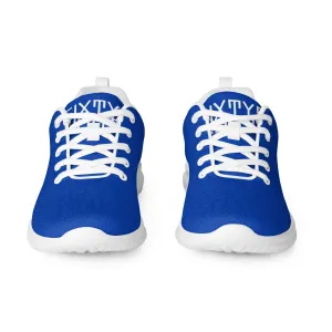 Sixty Eight 93 Logo White Blue Men’s Athletic Shoes