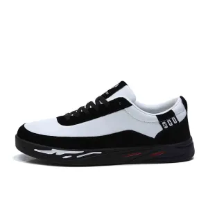 Skateboarding Shoes Of Men Cool Student Casual Lace-Up