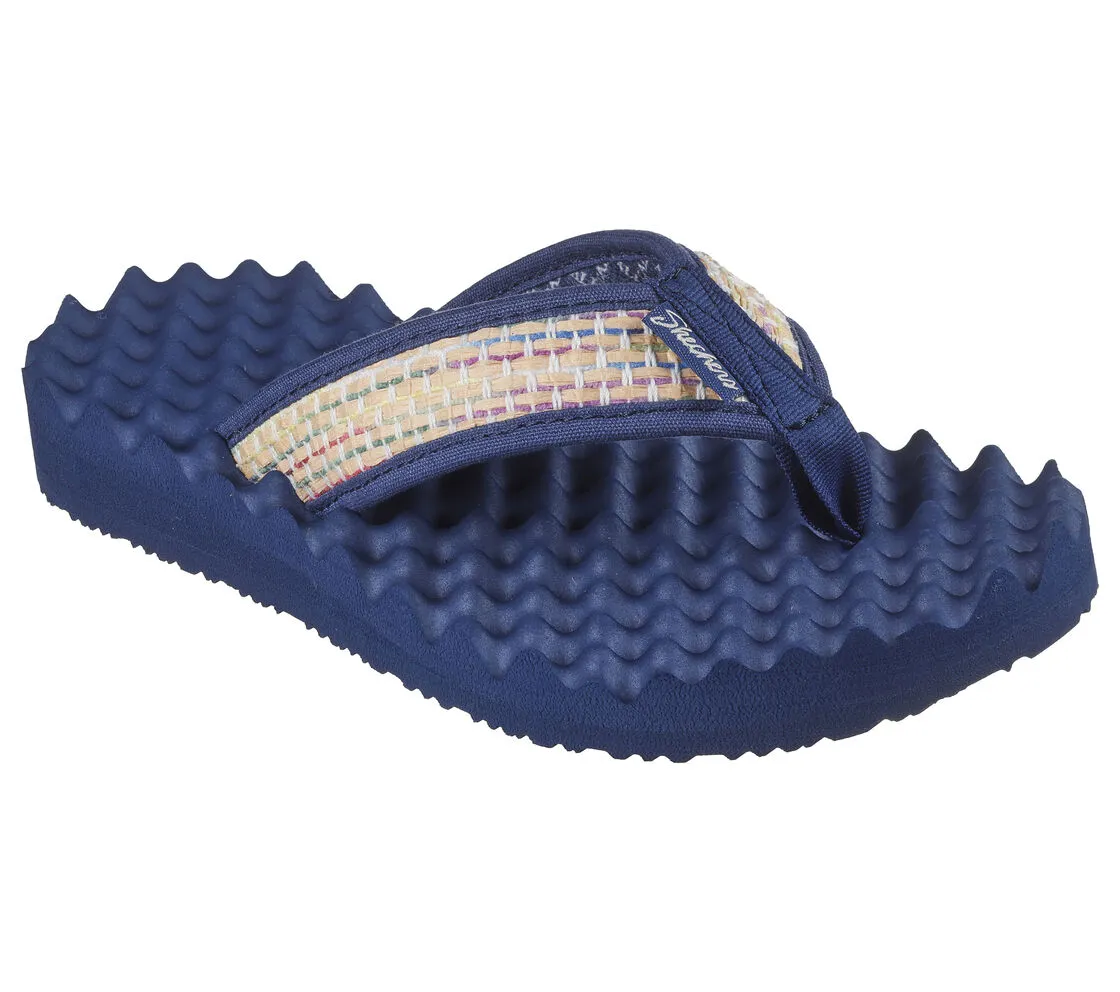 Skechers Womens Wave Works Summer High Navy Multi