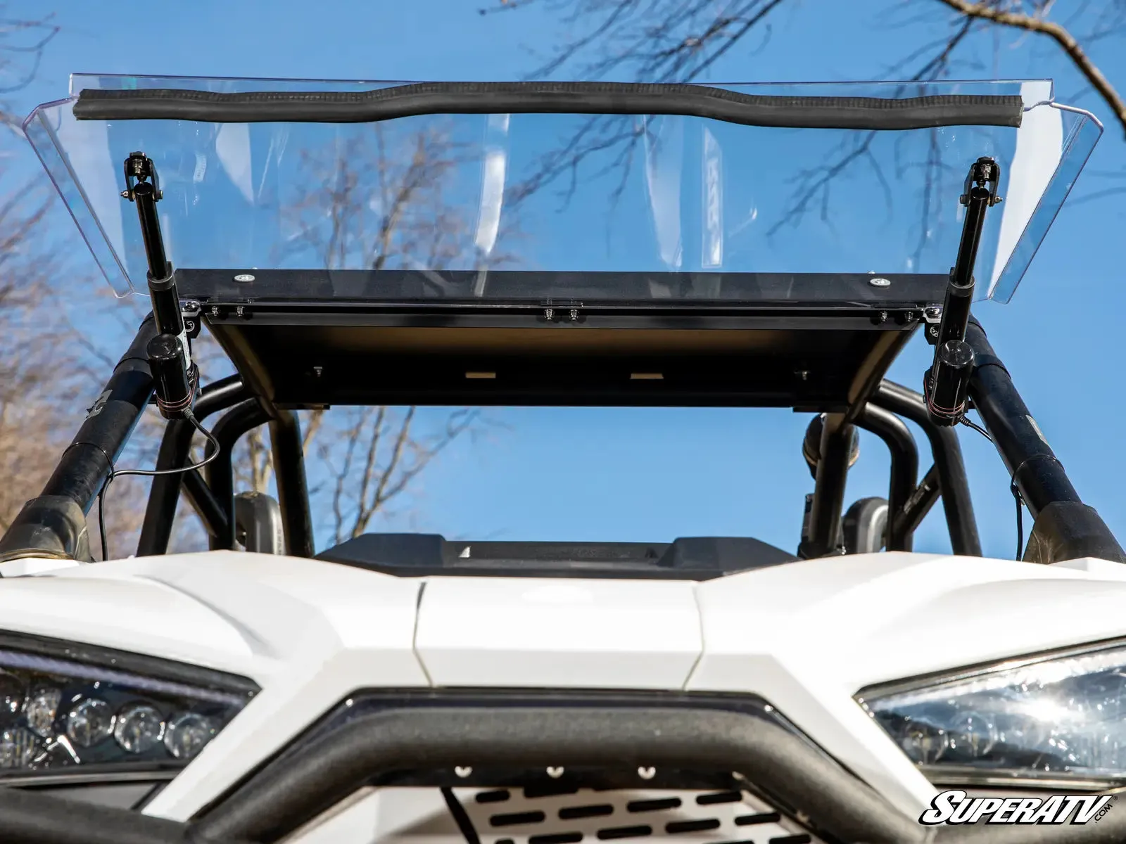 SUPER ATV POLARIS RZR PRO XP MAXDRIVE POWER FLIP WINDSHIELD