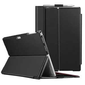 Surface Pro 7 /Pro 7/6/5 Hard Shell Slim Portfolio Cover | Fintie