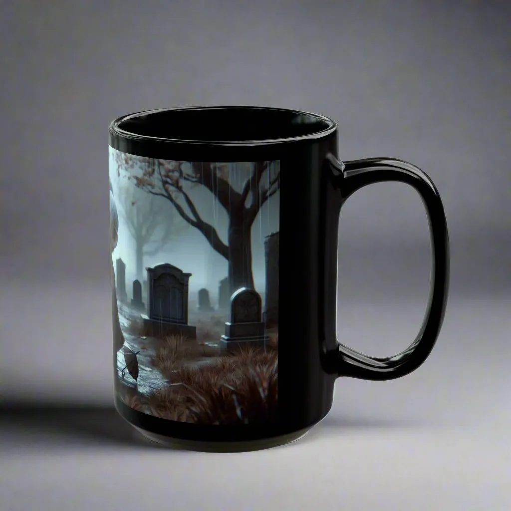 Sweet Darkness Gothic Moments Coffee Mug – Sip with Enigmatic Charm