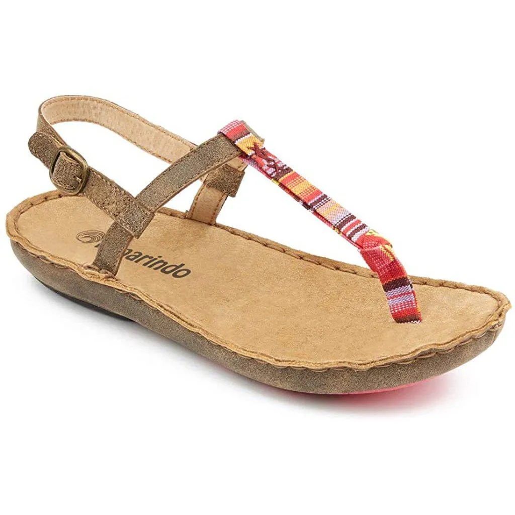 Tamarindo Tidal Sandal Women's Flip Flop with Adjustable Ankle Strap