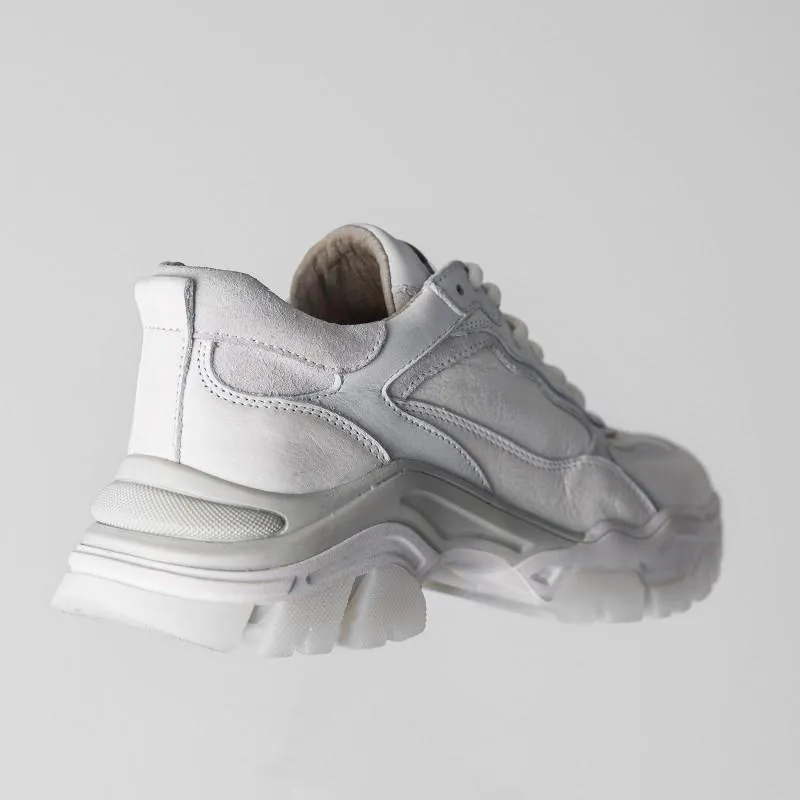 Tayke Over Off White Chunky Sneakers