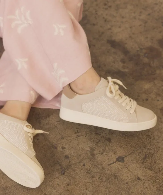 The Berne Pearl Studded Sneaker