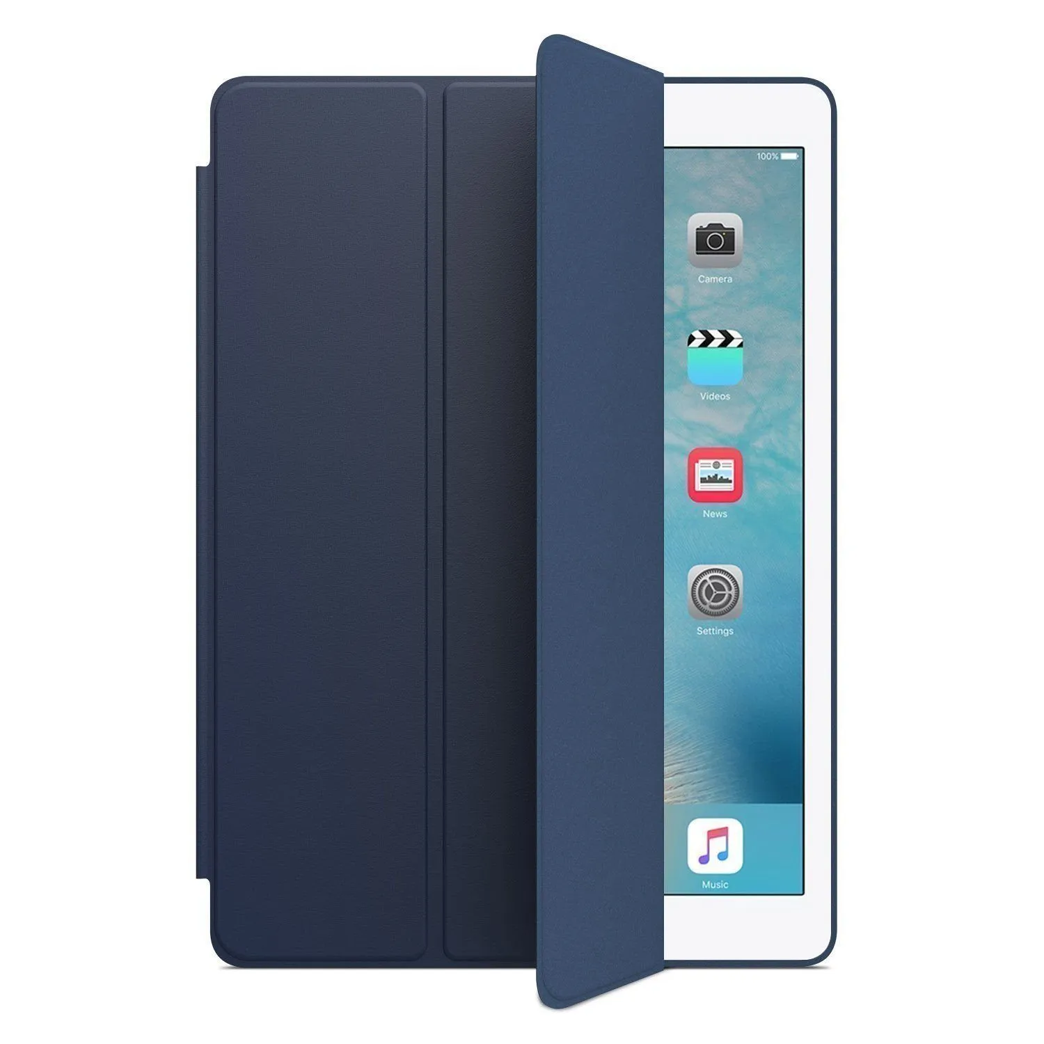 Trifold Smart Cover with Flip Stand for iPad Air 1st Gen