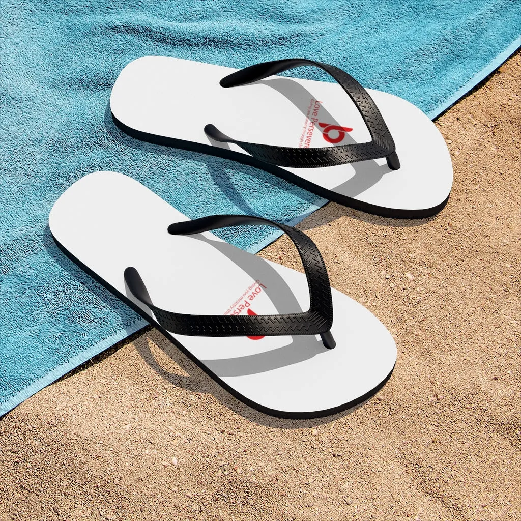 Unisex Flip-Flops White