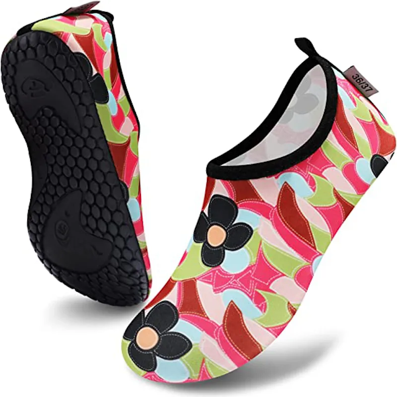 Unisex Patterned And Printed Aquatic Shoes