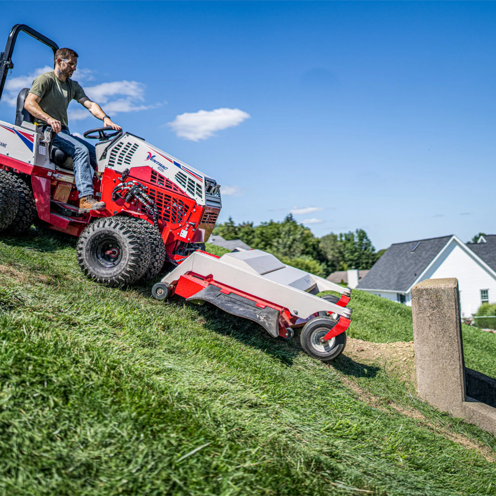 Ventrac MS720 Side Discharge Finish Mower Attachment | 39.55111