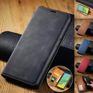 Wallet Leather Case for Samsung Galaxy S24 S23 S22 S21 S20 FE Ultra Plus S10 S9 S8 Plus A25 A52s  Flip Cover