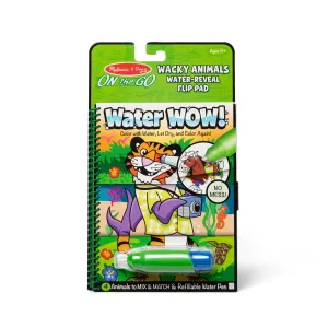 Water Wow! Water-Reveal Flip Pad - Wacky Animals