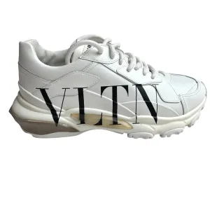 White Logo Chunky Sneakers - 8