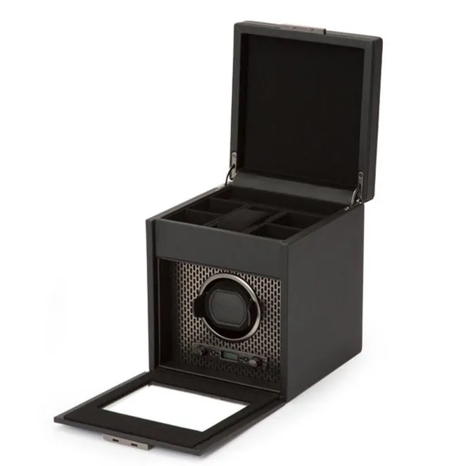 Wolf - Axis Single Watch Winder w storage | 469203