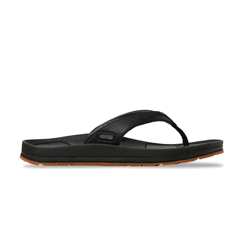 Women's Astral Rosa Flip Flops Color: Space Black