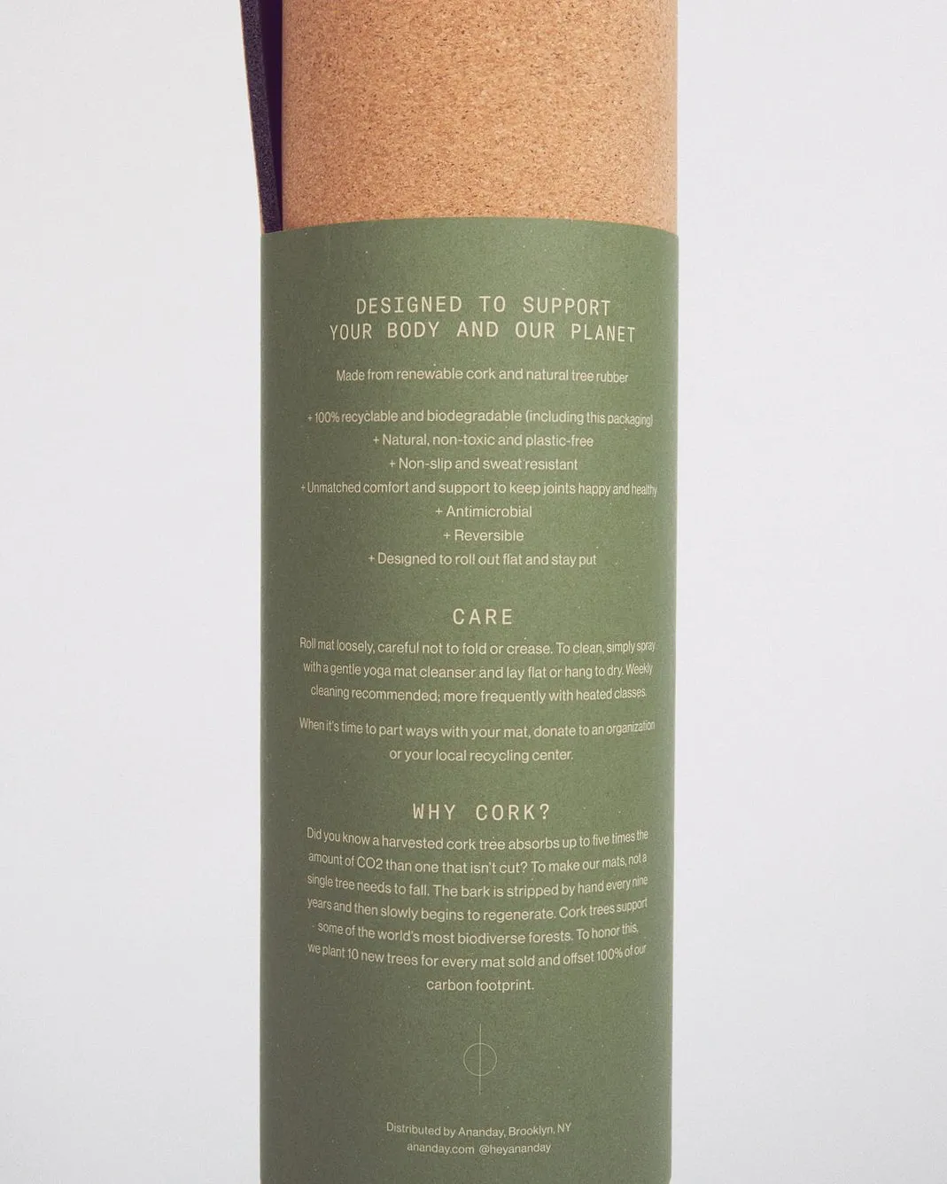 Yoga Mat | Natural Cork