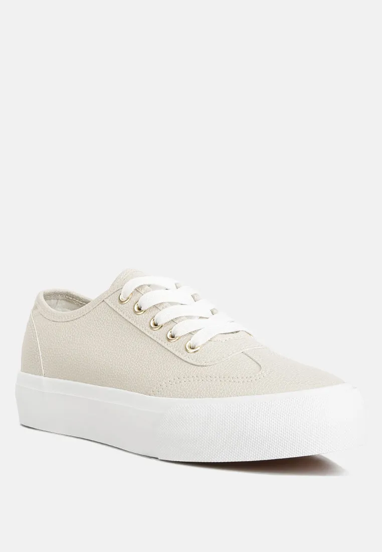 Zenda Chunky Flatform Sneakers